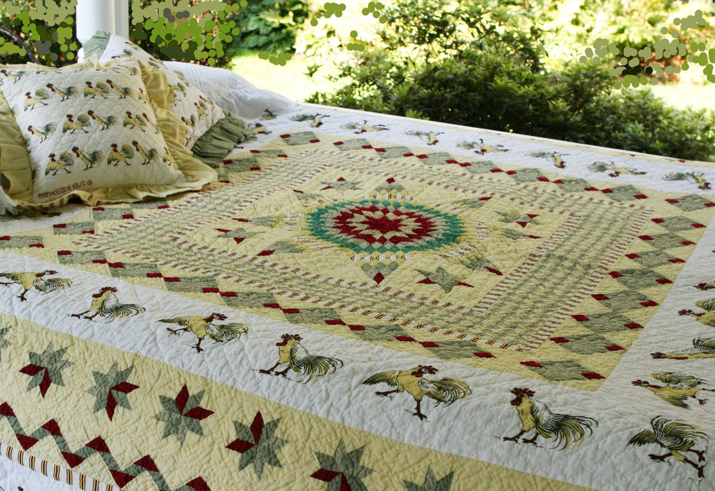 "Post Crossing" Quilt - Twin