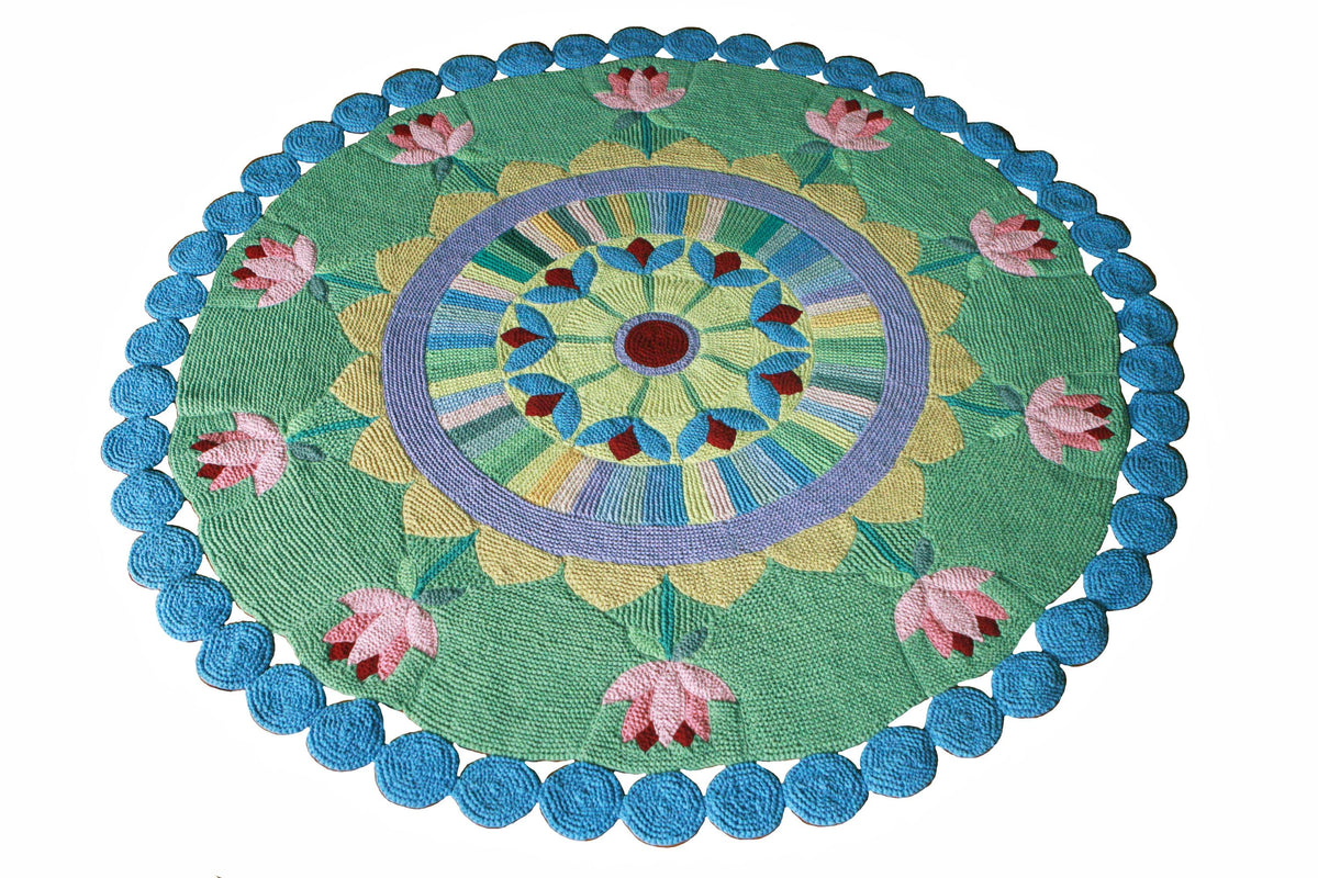 Lotus Pond 76 Round
