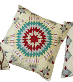 "Post Crossing" Throw Pillow