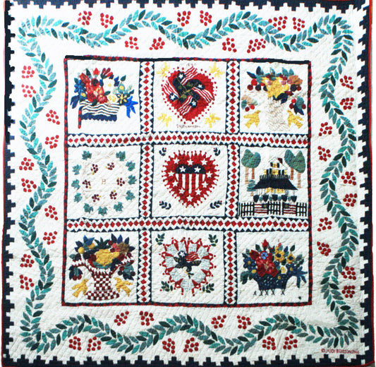 "Southampton Liberty " Cover-Up Quilt