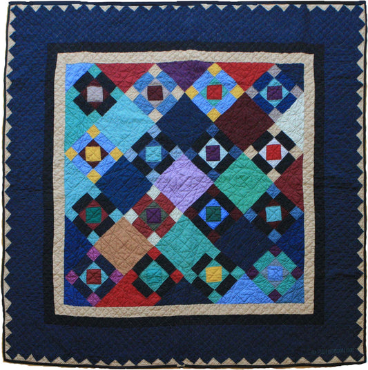 "Shinnecock Trail" Cover-Up Quilt 56" x 56"