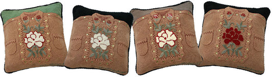 "Cowgirl Shirt" Hand-Hooked Pillow 20'' x 20''