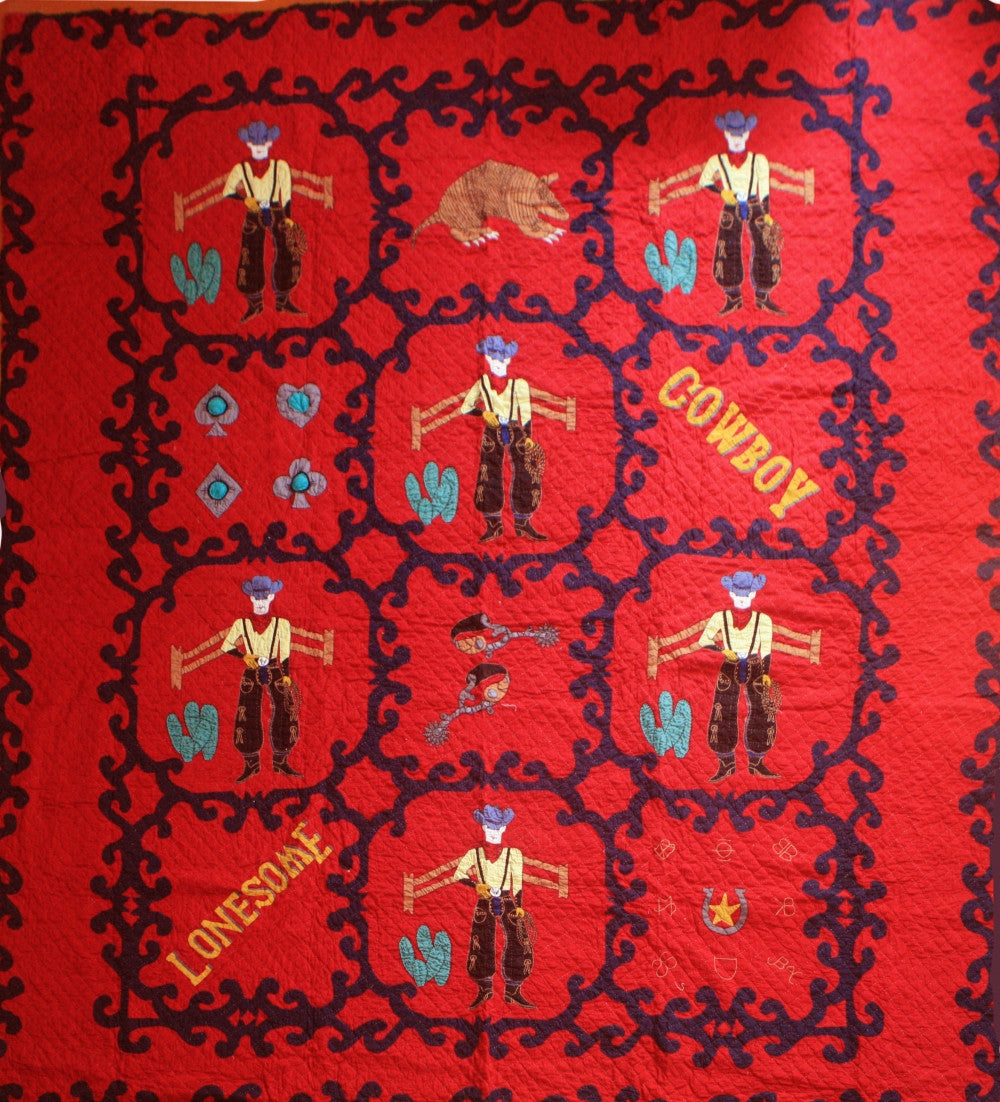 Lonesome Cowboy Cover-Up Quilt